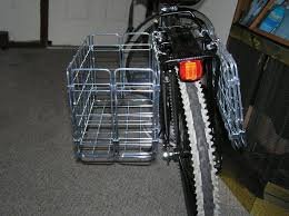 I suggest looking for "folding basket bike" in your preferred search engine 